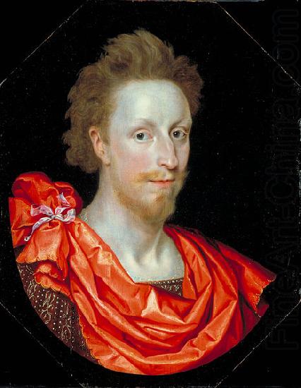 Portrait of a Man in Classical Dress, possibly Philip Herbert, 4th Earl of Pembroke, Marcus Gheeraerts
